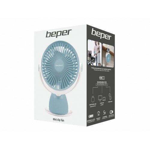 BEPER BE206 ventilator USB cu clemă pentru masă
