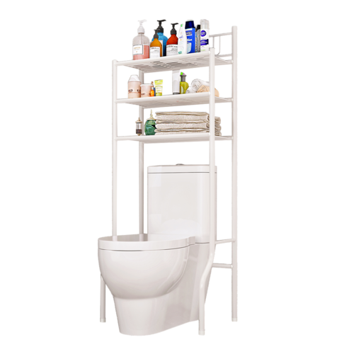 Regal über der Toilette REMIN, Weiß