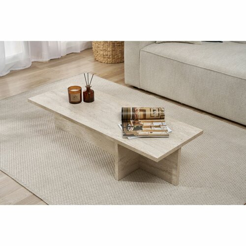 Stolik konferencyjny Harbor Travertine