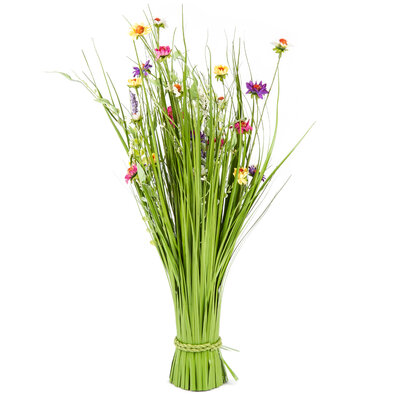 Buchet de flori de câmp artificiale 70 cm, multicolor
