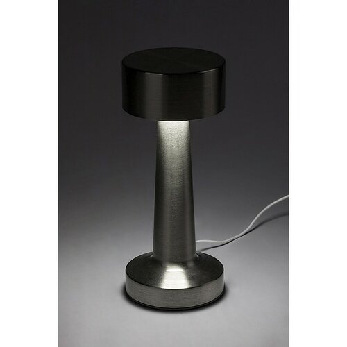 Rabalux 74208 stolní LED lampa Senan, stříbrná
