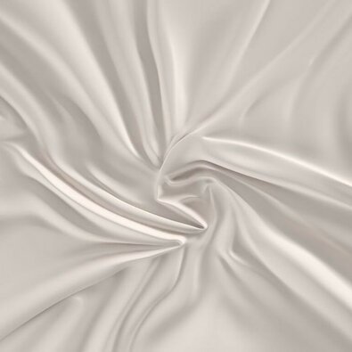 Cearșaf de pat satinat Kvalitex Luxury collection alb, 140 x 200 cm + 15 cm