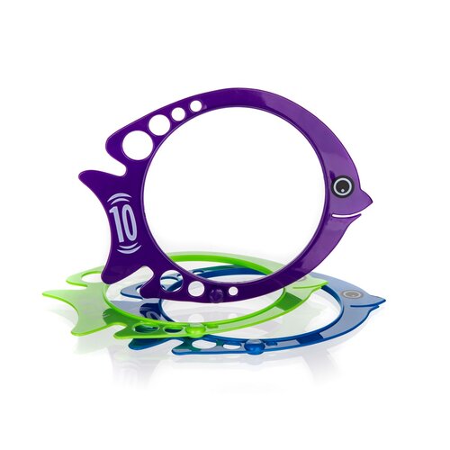 Sportwell Set of diving rings Fish, 3 pcs