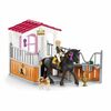 Schleich 42437 Clubstahl mit Pferd, Tori und Princess, 24,5 x 19 x 8,2 cm