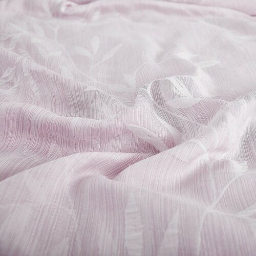 Lenjerie de pat din jacard Denver roz, 140 x 200cm, 70 x 90 cm