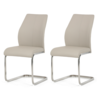 Set de scaune de sufragerie DCL-D1277 CRM, 2 buc