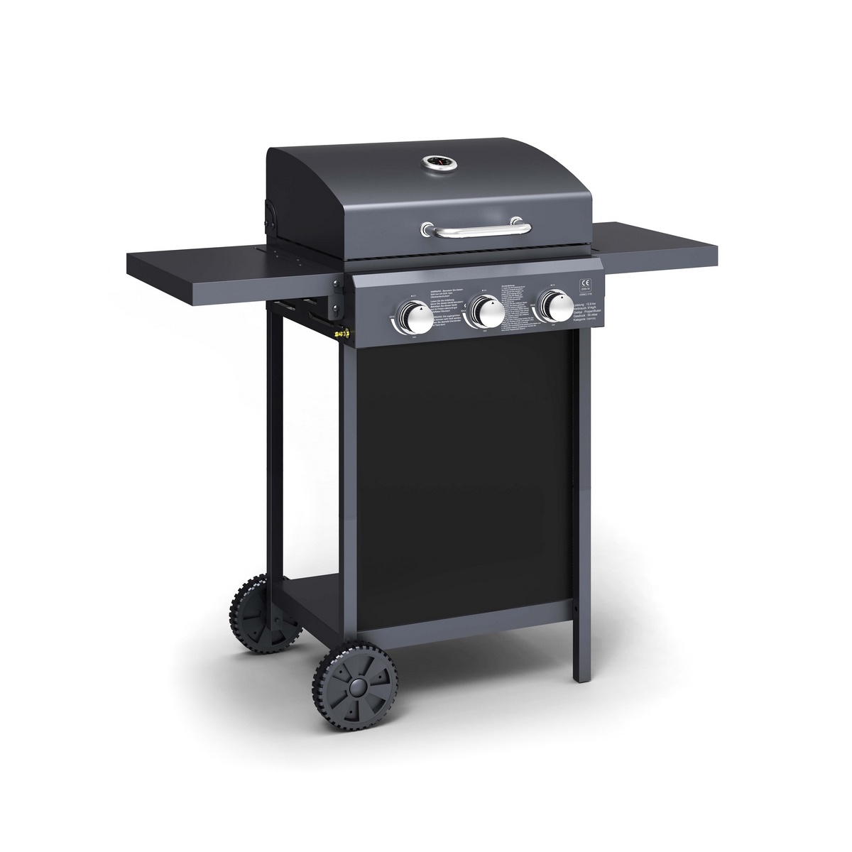 Grill gazowy Happy Green Hammond 3 palniki, 101,6x 106 x 53 cm