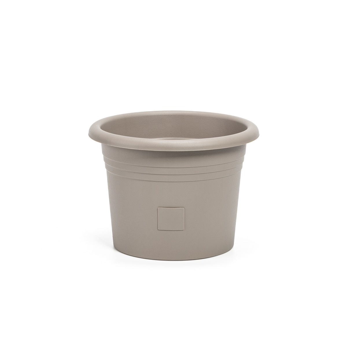 Plastia Narza öntözőedény 35 cm átmérővel, taupe, 35 cm átmérőjű