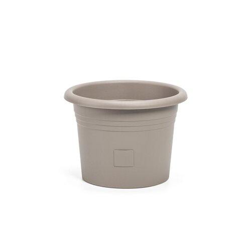 Plastia Samozavlažovací květináč Narza pr. 35 cm, taupe