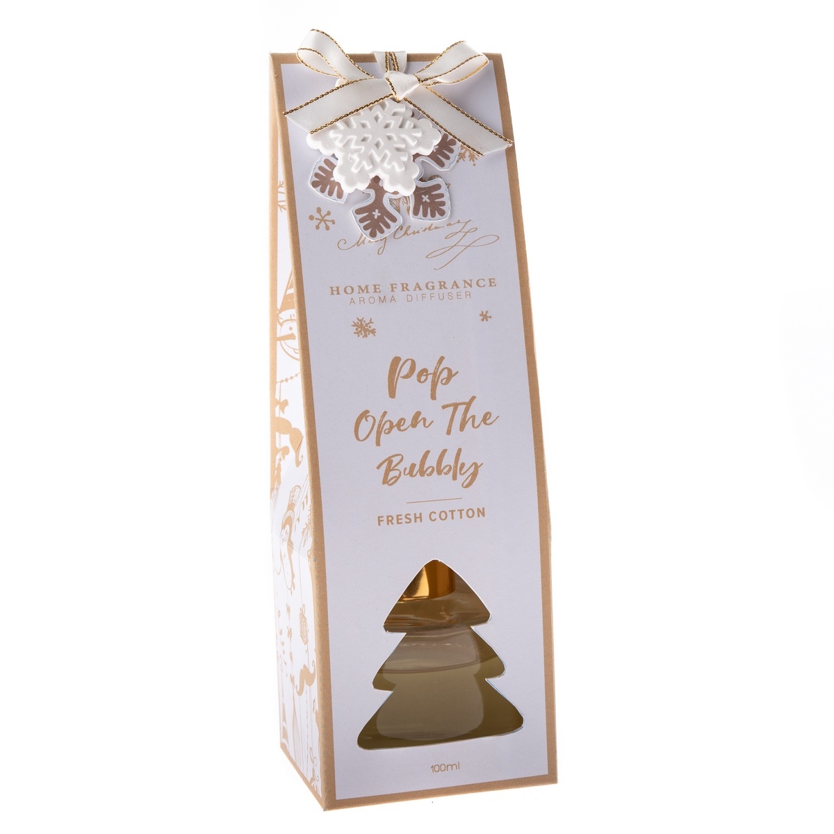 Home Fragrance Vonný difuzér Holly Christmas and snow, 100 ml