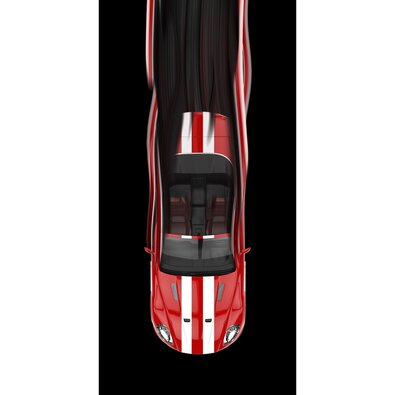 Osuška Red Car, 70 x 140 cm