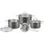 Elo 41400 4-teiliges Edelstahl-Topfset Twice Select