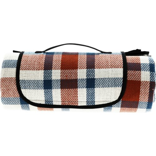 Redcliffs Picknickdecke Würfel Rot-Blau, 150 x 180 cm