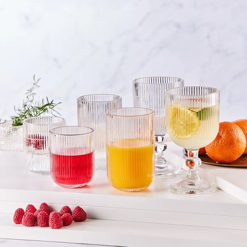 Altom Glas niedrig Selena, 270 ml , 6er Set