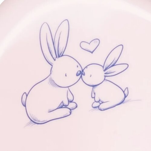 Tega Play Potty Bunny , roz