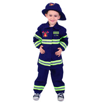 Rappa Дитячий костюм Пожежник з чеським принтом, розмір M