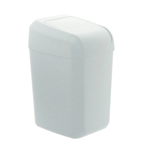 Denox Troya Kosz na śmieci 30 l, biały