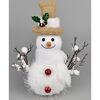 Decorațiune de Crăciun Bonhomme de neige, 22 cm