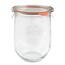 Weck 6-delni set kozarcev za vlaganje Tulpe 1062ml s priborom, pr. 100 mm