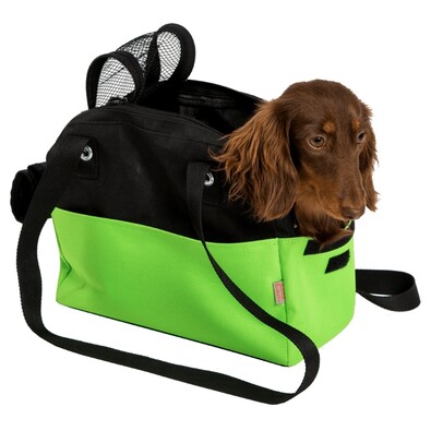 Transportná taška Boseň Lux zeleno-čierna, 40 cm