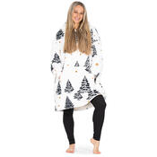 4Home Bluza z barankiem mikroplusz Frosted Trees, uni M – damska