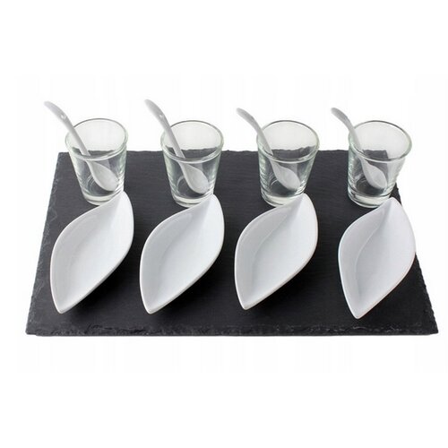 EH Servirni set za prigrizke 13 kosov, čoln