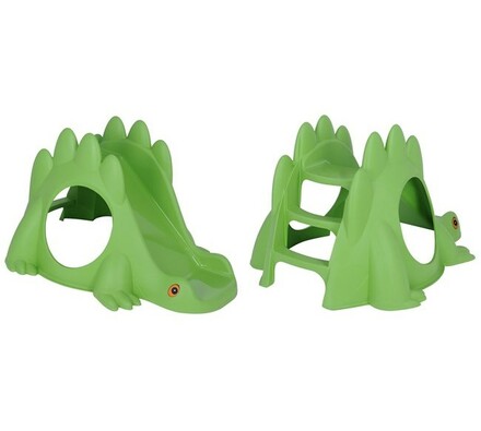 Dinosaurie šmykľavka, zelená