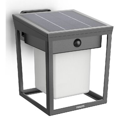 Philips Blaise UltraEfficient solarna oprawa LED,czujnik, antracyt, 1,5 W, 250/20 lm, 3000 K
