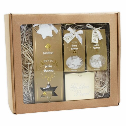 Home Elements Premium Gold Weihnachtsset für Frauen