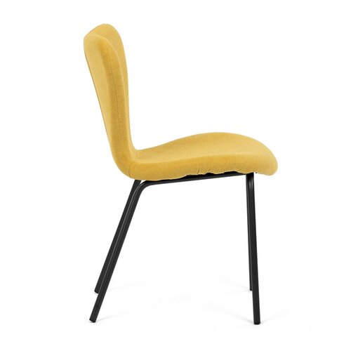 Set de scaune de sufragerie CT-S8010 YEL2, 2 buc.