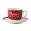 Florina Tasse und Untertasse Comet two, 220 ml