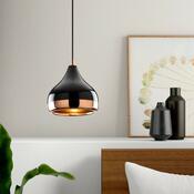 Lampa wisząca Yildo 6866, czarny-miedziany