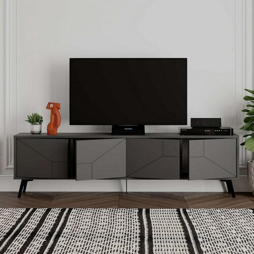Stolik pod telewizor Dune Anthracite