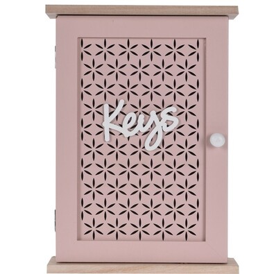 Trento kulcstartó láda rózsaszín, 28 x 20 cm