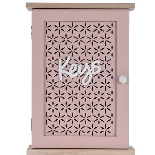 Trento kulcstartó láda rózsaszín, 28 x 20 cm