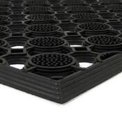 Venkovní rohožka Rubber brush, 45 x 120 cm