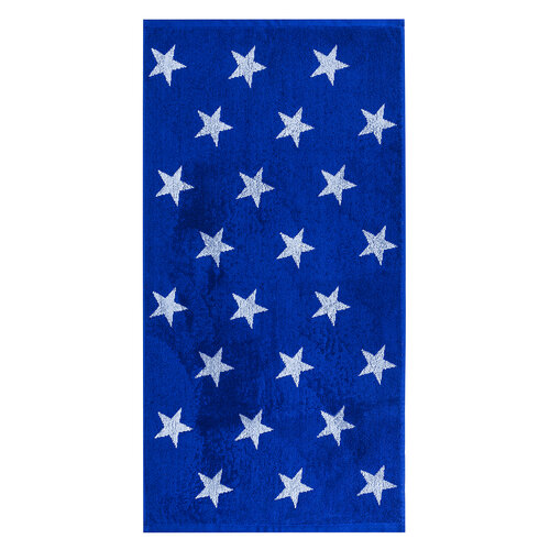 Ręcznik Stars niebieski, 50 x 100 cm
