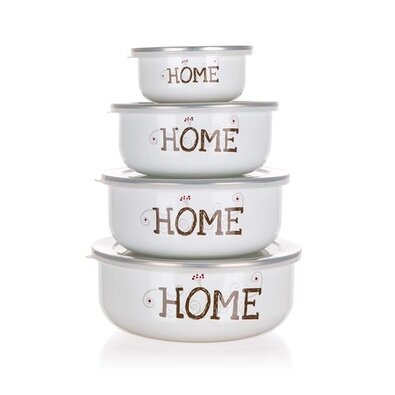 Banquet 8-delni set emajliranih skodelic Home