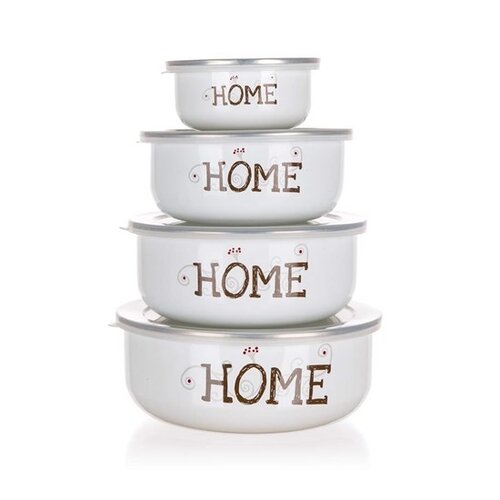 Banquet 8-delni set emajliranih skodelic Home