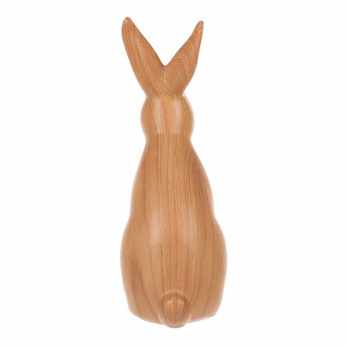 Polyresin dekorativni zajec, srednja figurica, 8 x5 x 16 cm
