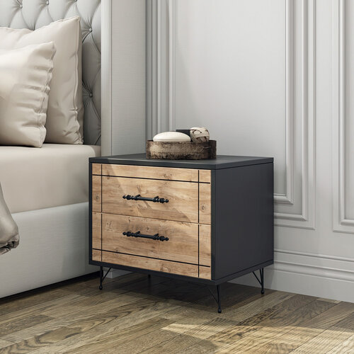 Nachttisch Night Atlantic Pine