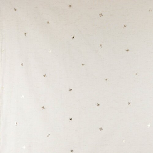 Weihnachts-Tischdecke Golden Stars, 140 x 240 cm