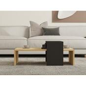 Konferenčný stolík Glow Anthracite and Sapphire Oak