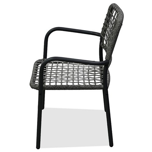 Zestaw ogrodowy Autronic 1+2, metal, polyratan, szary, AZ-L1103 GREY