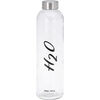 Skleněná láhev na vodu H2O, 500 ml