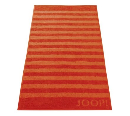 JOOP! ručník Stripes červený, 50 x 100 cm