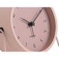 Ceas cu alarmă Karlsson 5952PI de design 13 cm, roz