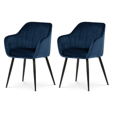 Étkezőszék garnitúra PIKA BLUE4, 2 db