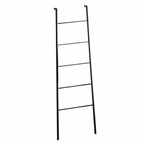 SAPHO SE104 Sega uscător de prosoape 55 x 170 x 7cm, negru mat