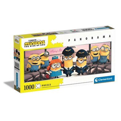 Пазл Clementoni 1000 деталей панорама Mimoňové